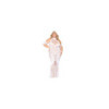 Robe bodystocking, grande taille, en résille t dentelle blanche 